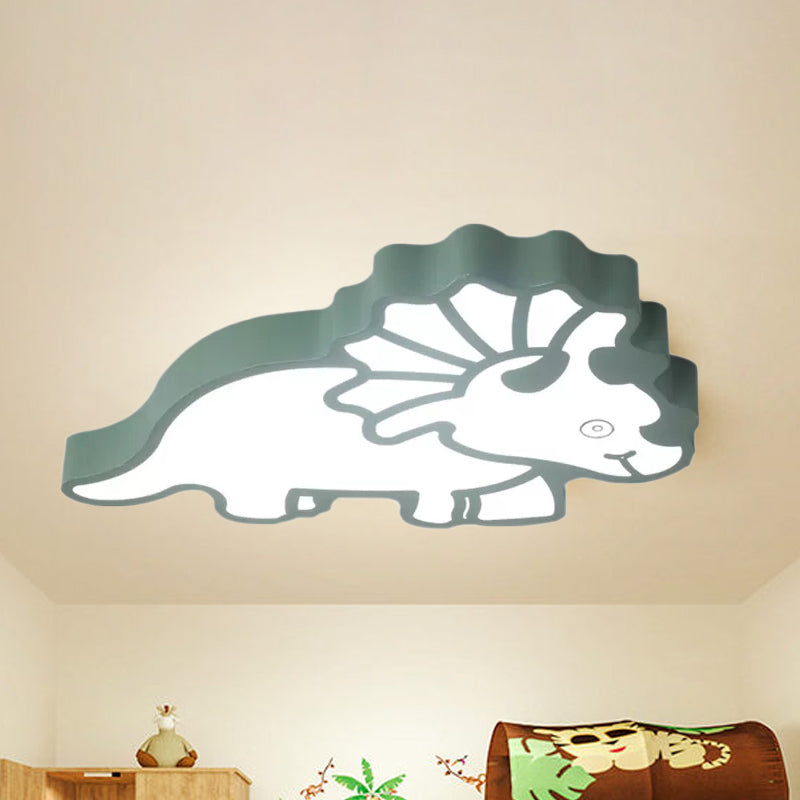 Spinosaurus Led Ceiling Light: Modern Acrylic Lamp For Child’s Bedroom