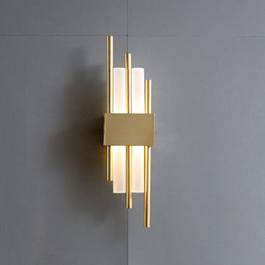 Modern Rod Wall Light With Led Acrylic Sconce For Stairways.