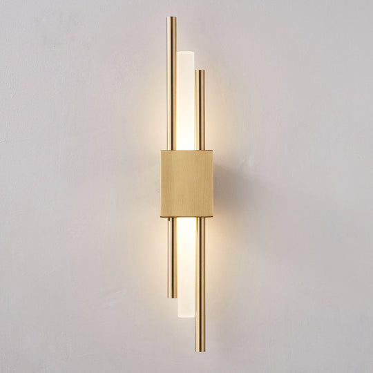 Modern Rod Wall Light With Led Acrylic Sconce For Stairways.
