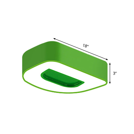 Kids Led Candy Colored Ceiling Light For Kindergarten: Brighten Up The Classroom