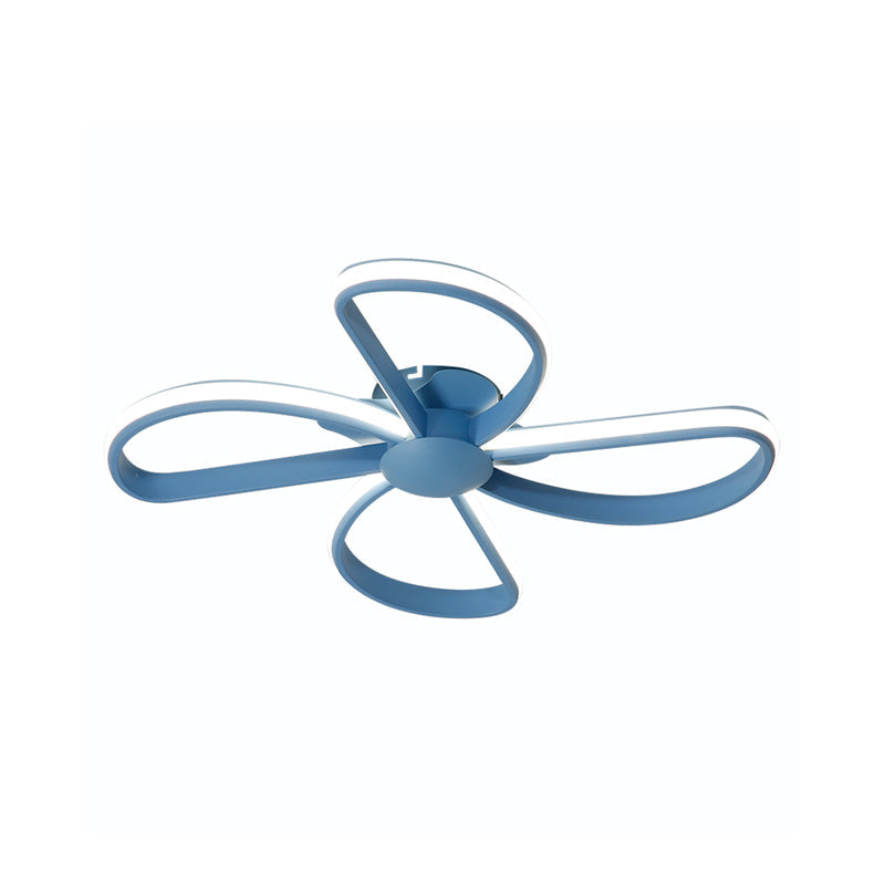 Nordic Stylish Led Ceiling Lamp - Blossom Shape Ideal For Kid’s Bedroom