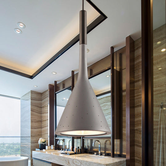 Conical Pendant Light - Simple And Stylish Iron Hanging Lamp