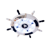 Modern Led Flush Mount Ceiling Light For Childs Mediterranean-Style Bedroom