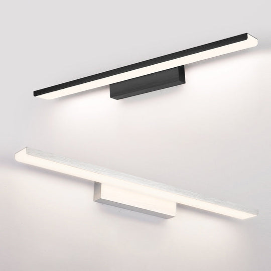 Nordic Led Vanity Light In Sleek Bar Design For Modern Bathroom Decor