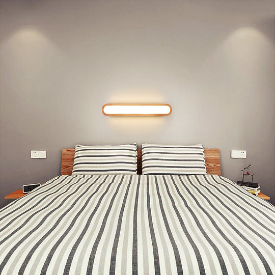 Sleek Led Wall Sconce With Acrylic Diffuser - Ideal For Hallways