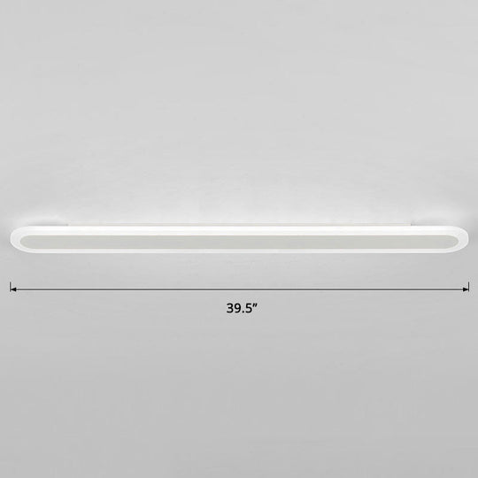 Nordic Style Acrylic Bar Led Wall Sconce For Corridor Lighting