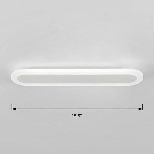 Nordic Style Acrylic Bar Led Wall Sconce For Corridor Lighting