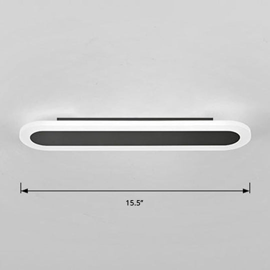 Nordic Style Acrylic Bar Led Wall Sconce For Corridor Lighting