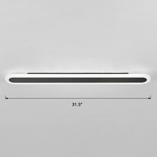 Nordic Style Acrylic Bar Led Wall Sconce For Corridor Lighting
