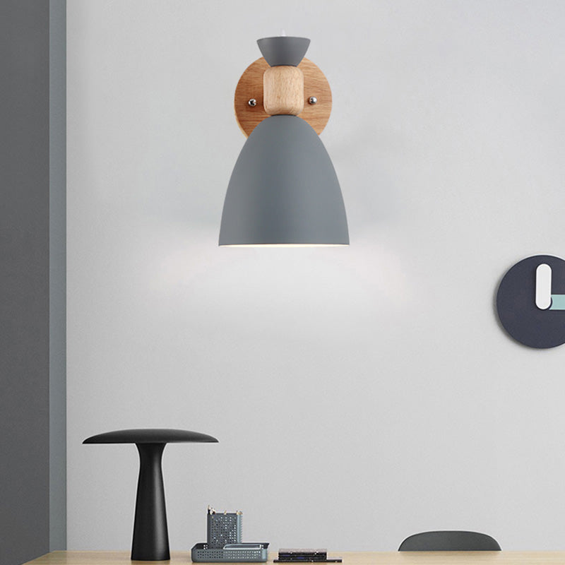 Nordic Metal Wall Lamp With Rotating Head - Ideal For Small Spaces