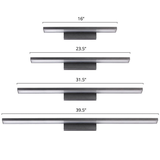 Modern Led Bathroom Vanity Wall Light Sconce