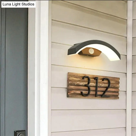 24W Led Outdoor Waterproof Walkway Front Door Garden Porch Wall Light Modern Indoor Corridor