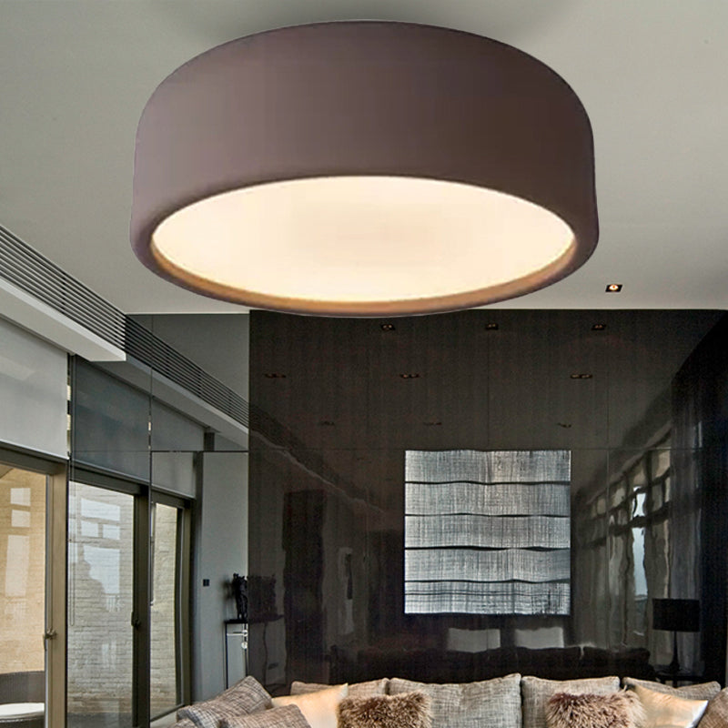 Nordic Led Ceiling Light For Kid’s Bedroom With Acrylic Dome Shade