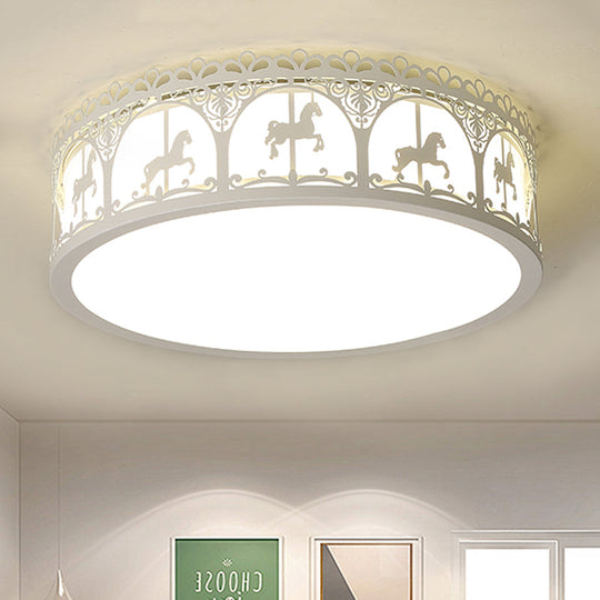 Modern Acrylic Flush Mount Ceiling Light: Perfect For Kid’s Bedroom