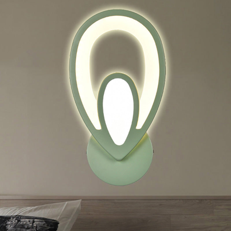 Candy Colored Cartoon Sconce Lamp For Childs Bedroom Stair Wall