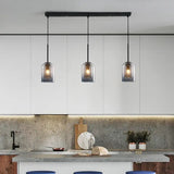 Modern Glass Pendant Ceiling Light For Bedroom - Bell Hanging Lamp