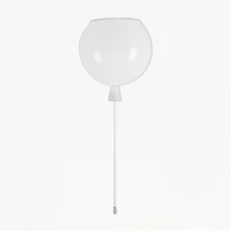 Modern Led Balloon Flush Mount Ceiling Light For Kindergartens Cream / 8