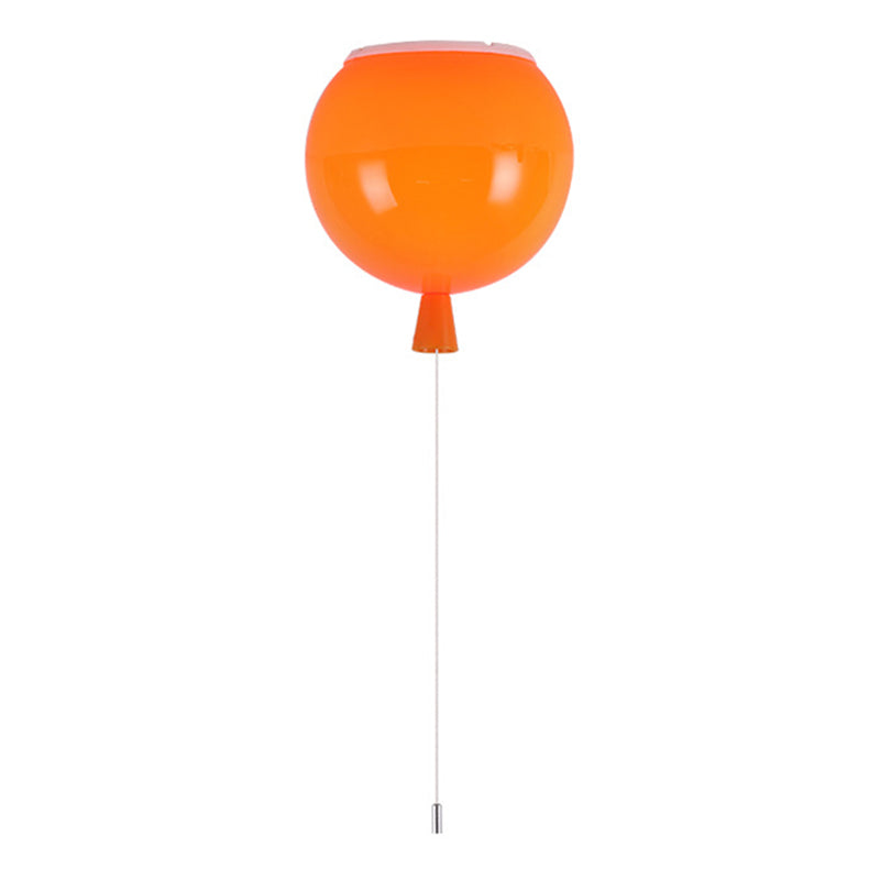Modern Led Balloon Flush Mount Ceiling Light For Kindergartens