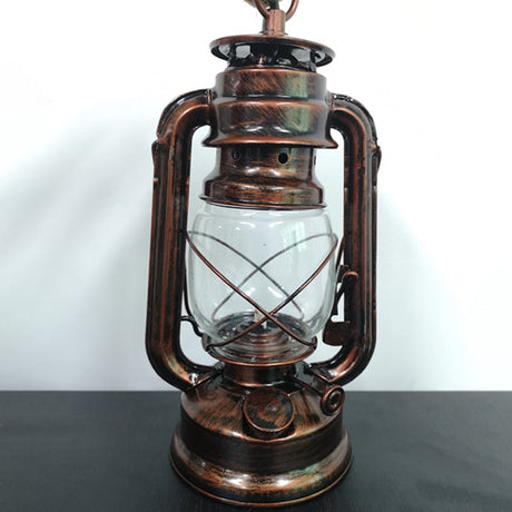 Industrial Vintage Hemp Rope Horse Lamp Chandelier For Restaurants - Metal Hanging Fixture Copper