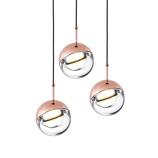 Chic Led Crystal Mini Pendant Light - Modern & Simple Design
