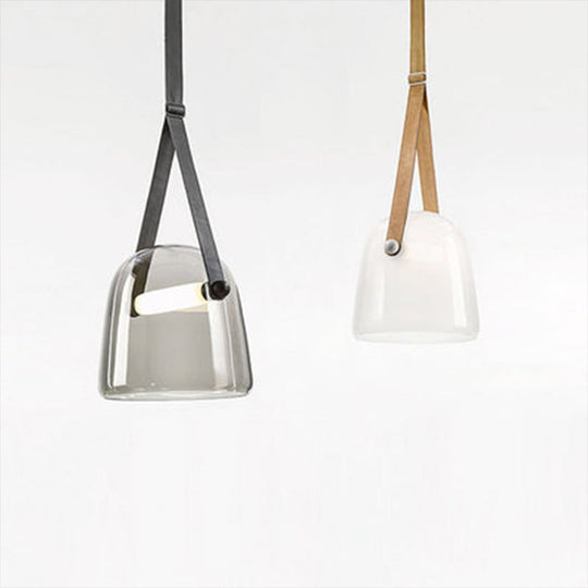 Led Glass Dome Pendant Light For Kitchen Island