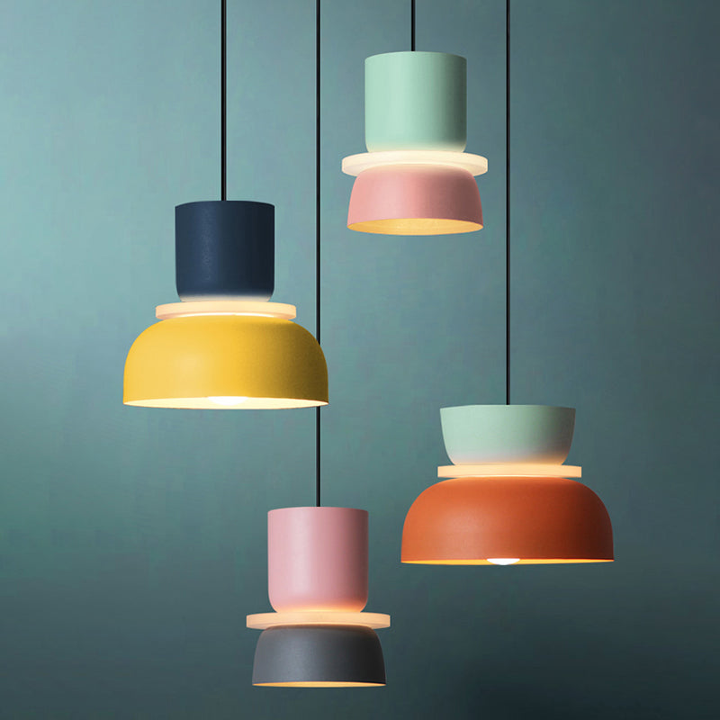 Modern Contemporary Pendant Lighting Colorful Macaron LED Hanging Light Fixture pendant Light