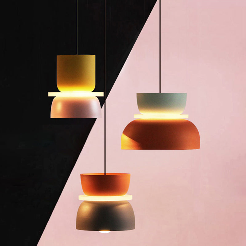 Modern Contemporary Pendant Lighting Colorful Macaron LED Hanging Light Fixture pendant Light