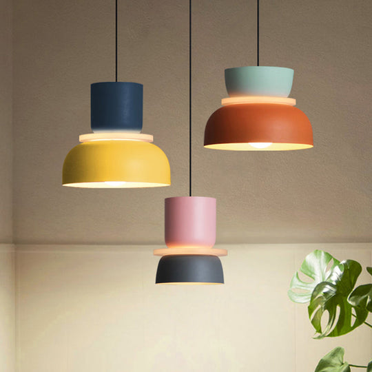 Modern Contemporary Pendant Lighting Colorful Macaron LED Hanging Light Fixture pendant Light