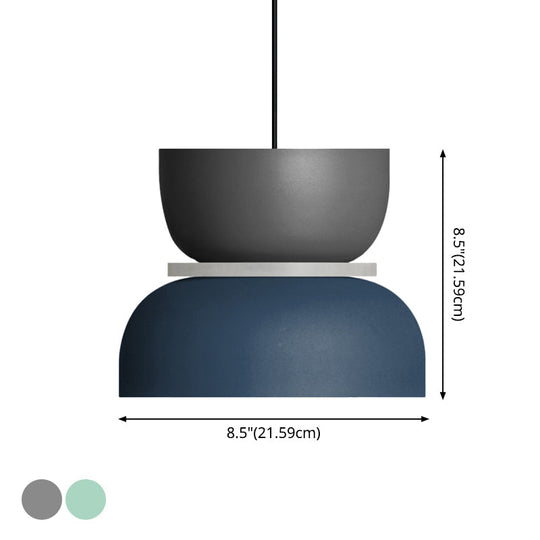 Modern Contemporary Pendant Lighting Colorful Macaron LED Hanging Light Fixture pendant Light