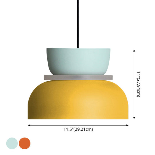 Modern Contemporary Pendant Lighting Colorful Macaron LED Hanging Light Fixture pendant Light