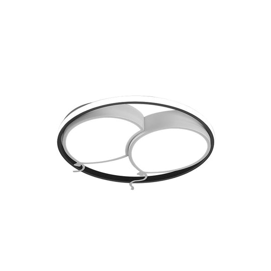 Kids Balloon Ceiling Mount Light - Acrylic Led Lamp For Nursing Room