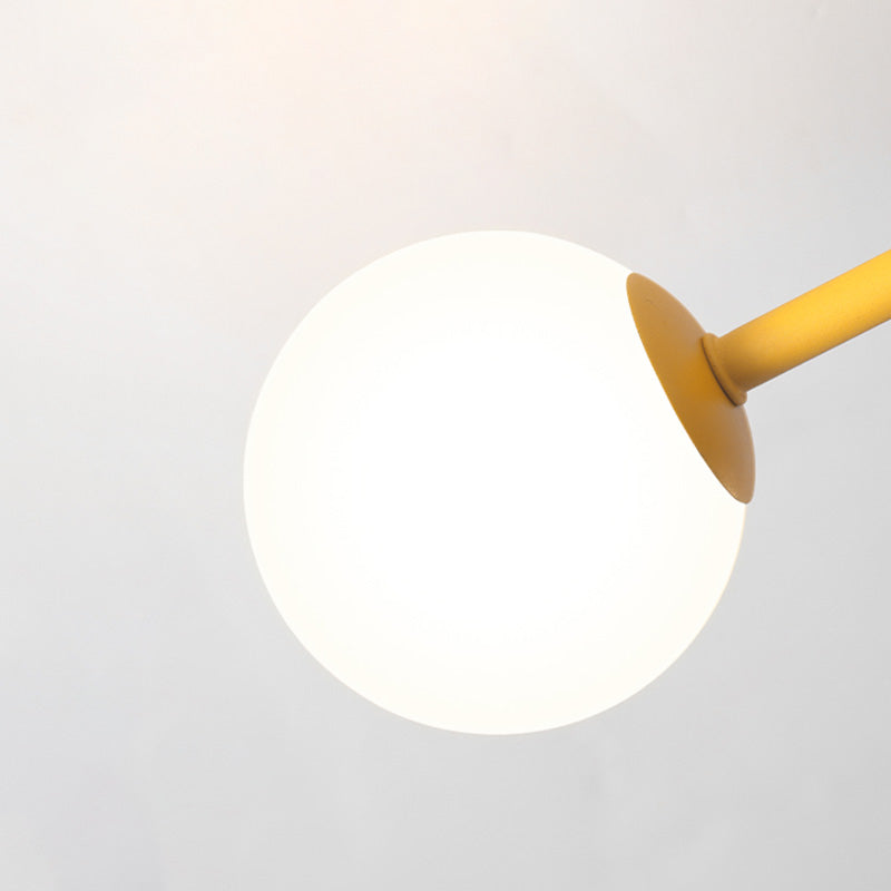 5 - Light Macaroon Ceiling Light With Semi - Flush Mount - Perfect For Kindergarten Hallway And