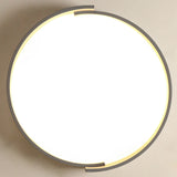 Led Macaroon Style Flush Mount Ceiling Light With Frosted Acrylic Lampshade - Nordic Bedroom Lamp
