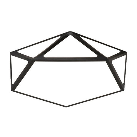 Modern Geometric Led Flush Mount Ceiling Light With Macaroon Style For Hallway And Bedroom
