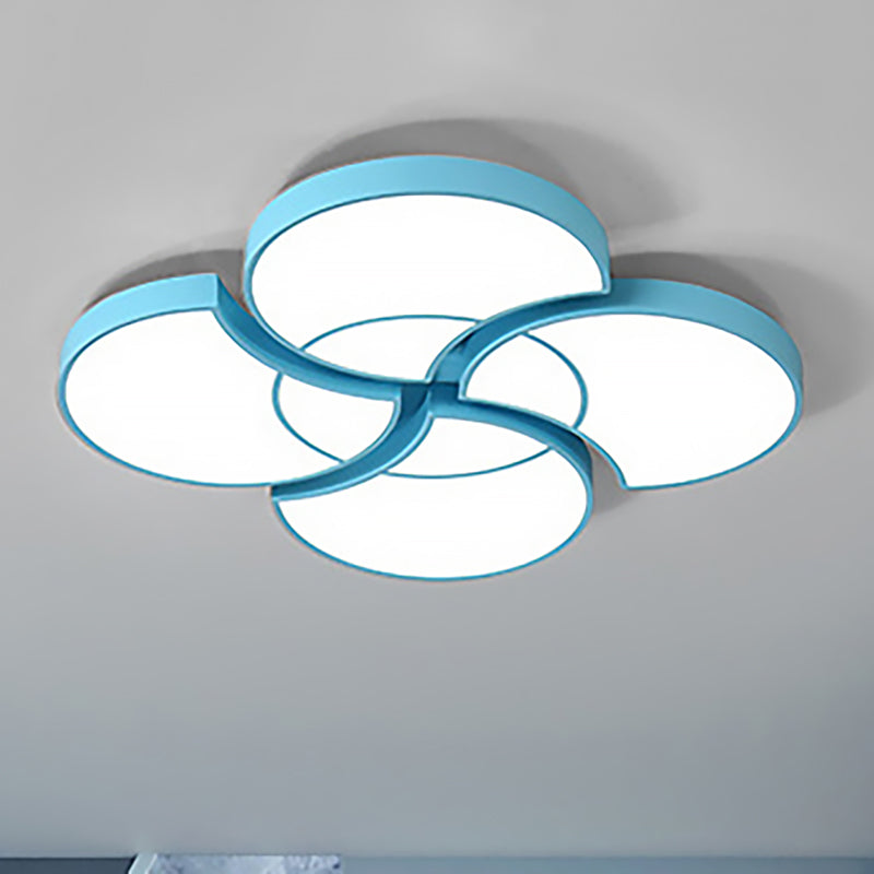 Blossom Girls Bedroom Ceiling Lamp - 4 - Head Led Acrylic Mount Light