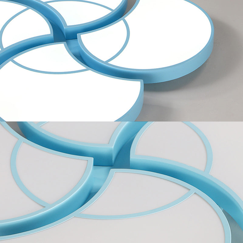 Blossom Girls Bedroom Ceiling Lamp - 4 - Head Led Acrylic Mount Light