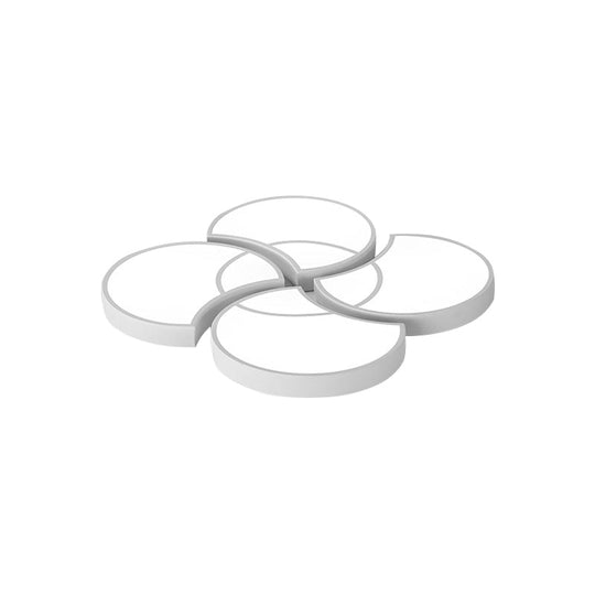 Blossom Girls Bedroom Ceiling Lamp - 4-Head Led Acrylic Mount Light