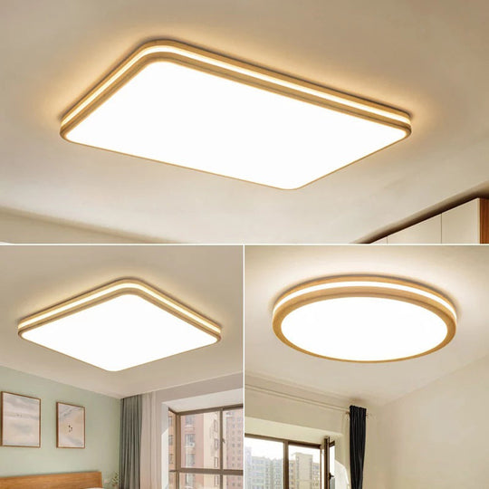 Ultra - Contemporary Integrated Led Semi Flush Ceiling Mount Chandelier For Bedroom
