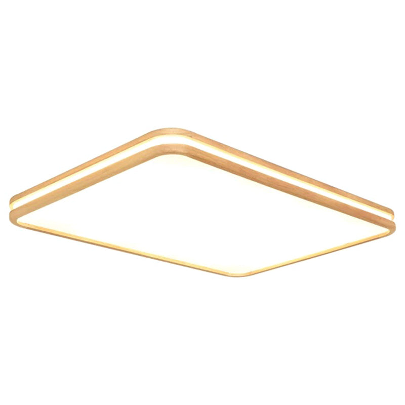 Ultra - Contemporary Integrated Led Semi Flush Ceiling Mount Chandelier For Bedroom