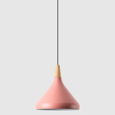 Simplicity Pendant Light: Nordic Macaroon Aluminum Lampshade | Multi Color Options Ideal 1-Light