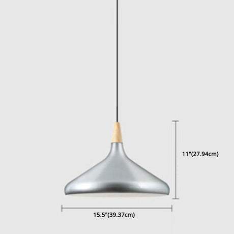Simplicity Pendant Light: Nordic Macaroon Aluminum Lampshade | Multi Color Options Ideal 1-Light