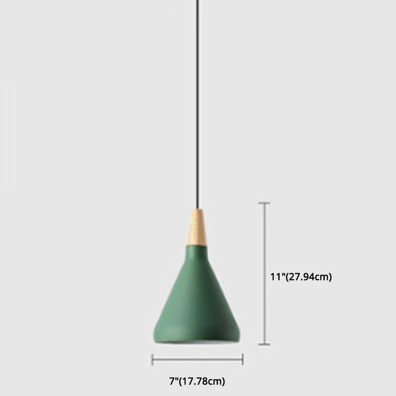 Simplicity Pendant Light With Multi Color Options - Nordic Macaroon Aluminum Lampshade Perfect For