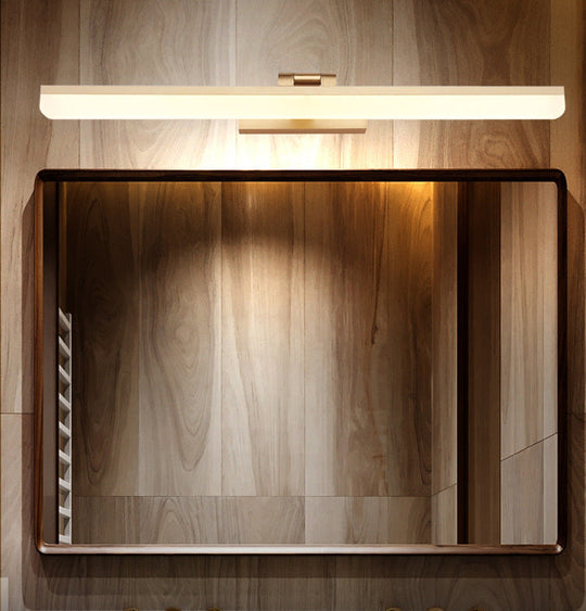 Contemporary Led Wall Vanity Sconce - Metal Design Stylish Bathroom Lighting