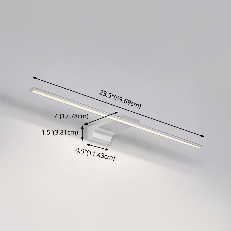 Modern Nordic Led Vanity Lamp For Bathroom - Wall Mounted Mirror Front