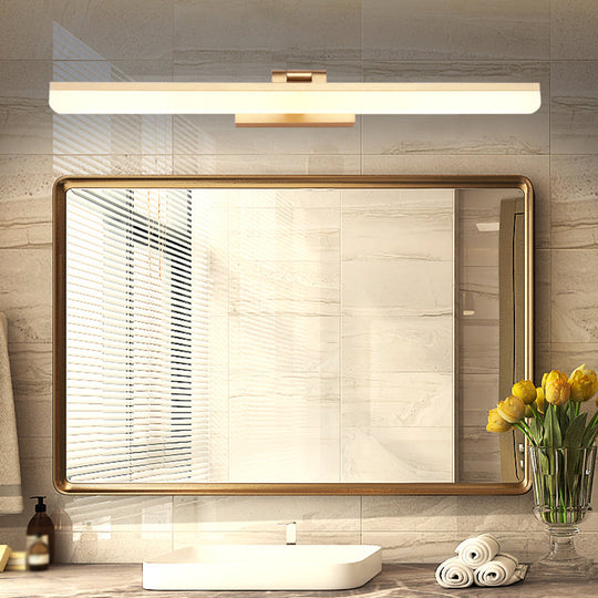 Modern Led Bathroom Mirror Cabinet Light In 3 Color Finishes