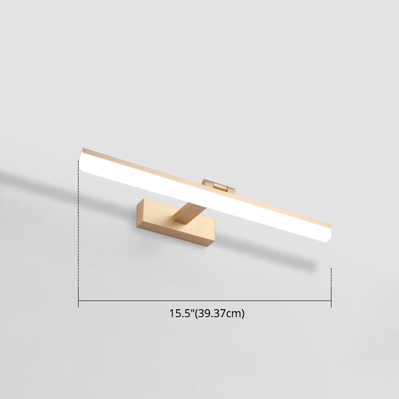 Modern Led Bathroom Mirror Cabinet Light In 3 Color Finishes