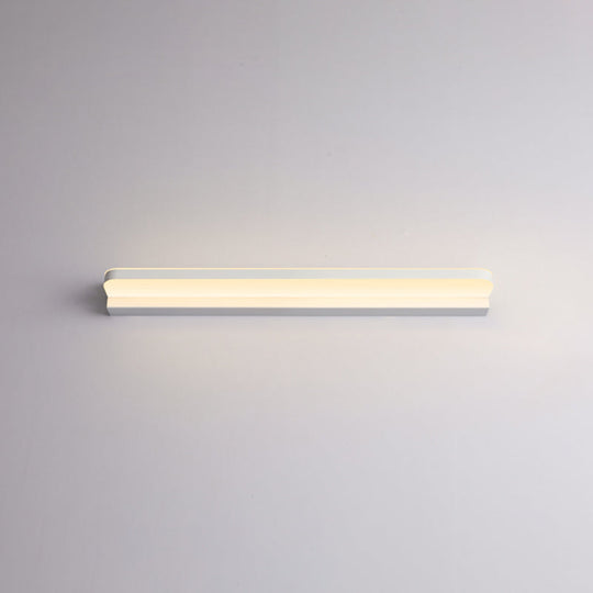Contemporary Vanity Wall Lamp For Makeup - Bathroom Ambient Lighting White / 20.5 Warm