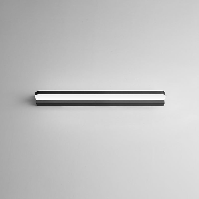 Contemporary Vanity Wall Lamp For Makeup - Bathroom Ambient Lighting Black / 20.5 White