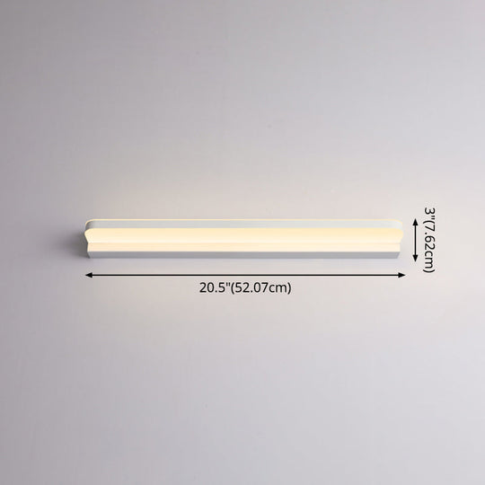 Contemporary Vanity Wall Lamp For Makeup - Bathroom Ambient Lighting