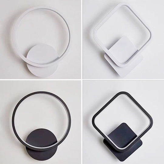 Nordic Line Led Wall Lamp For Corridor And Bedroom Ambient Lighting